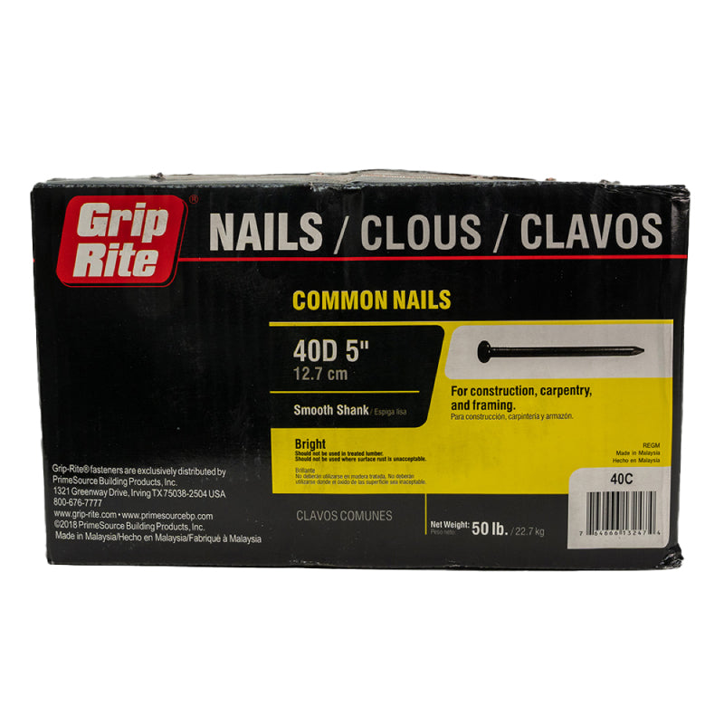 Nail (5" 40D / 6" 60D Bright Common)