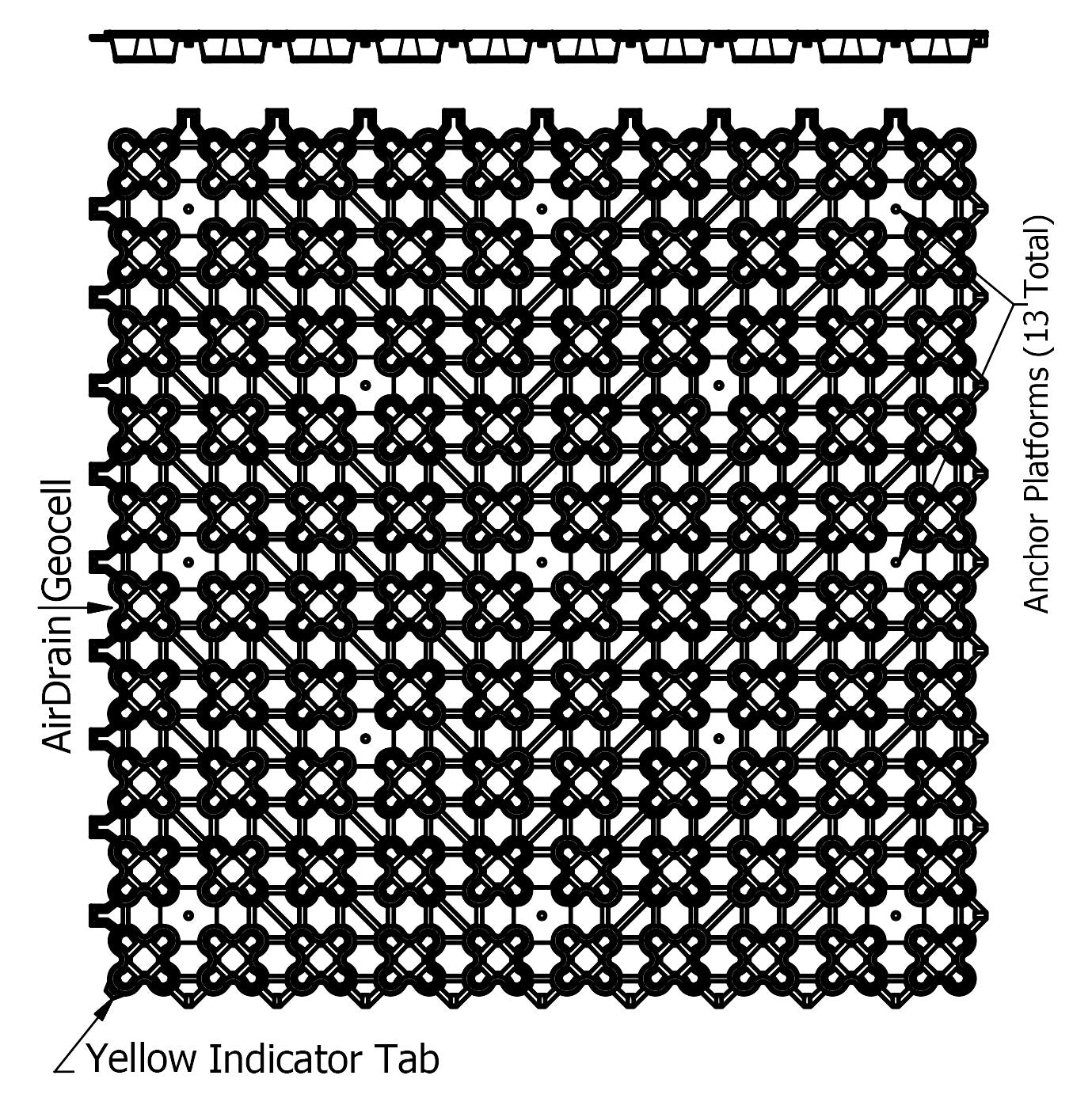 AirDrain Geocell Grid